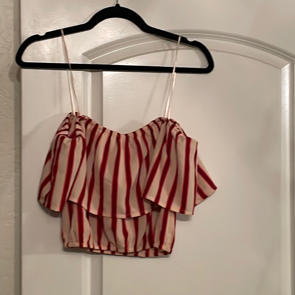 Amuse society crop top in XS